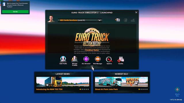 Ets2 1.47 Promods 2.65 & Middle East Map  And Installation