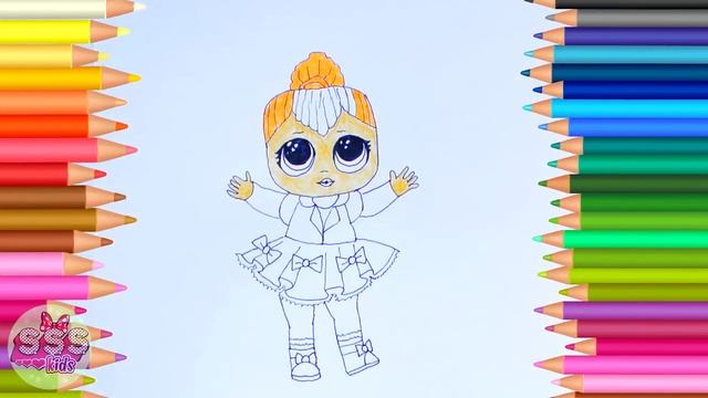 Рисуем куколку лол ♥ Как нарисовать куклу LOL Леди Неон ♥ мультик про Лол Сюрпризы смотреть онлайн