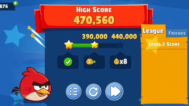 Angry Birds Friends - Gameplay Walkthrough Part 3 | Tournament (Android, iOS) смотреть онлайн