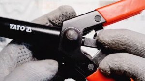 Заклепочник с комплектом пластиковых заклепок 40 шт, YATO YT-35970