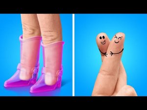 ЗАБАВНЫЕ ИДЕИ ДЛЯ РИСОВАНИЯ ПАЛЬЦАМИ