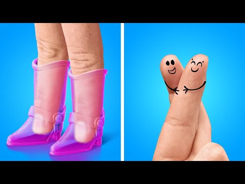 ЗАБАВНЫЕ ИДЕИ ДЛЯ РИСОВАНИЯ ПАЛЬЦАМИ