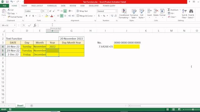 How to use the Excel TEXT function | What is the formula of text formula? | #textfunction смотреть онлайн