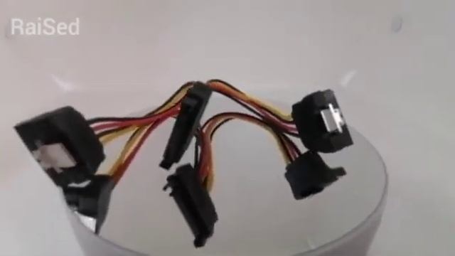 Разветвитель / кабель-питания / SATA 15-pin/M - 2x SATA 15-pin/F / 90 угол / черный / 0,15 м смотреть онлайн