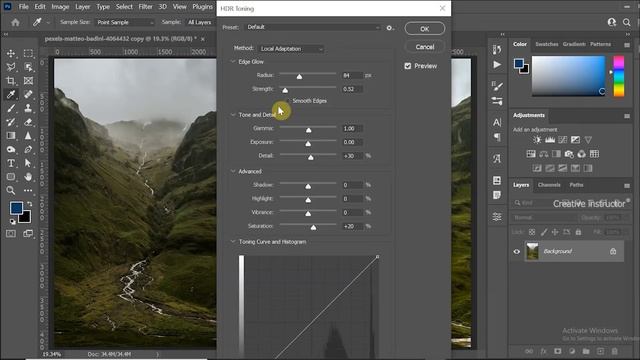 HDR Effect Photoshop Tutorial in 1 Minutes смотреть онлайн