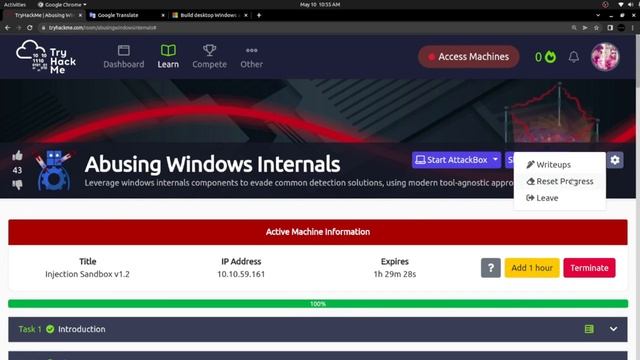 Abusing Windows Internals - Part One | ShellCode Injection | Process Hollowing смотреть онлайн