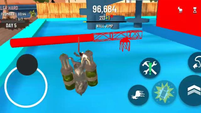 How many days can i survive in a Zombie apocalypse? ( Goat simulator GOATZ ) смотреть онлайн