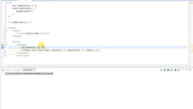 Live example in eclipse || Difference include directive vs include tag by Swapnil Thaware смотреть онлайн