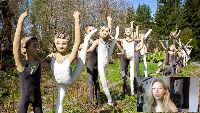 Скульптуры с настоящими зубами: Мистический лес - Финляндия смотреть онлайн