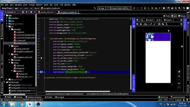 3. انشاء قائمة جانبية ج2 Navigation Drawer Android Studio смотреть онлайн