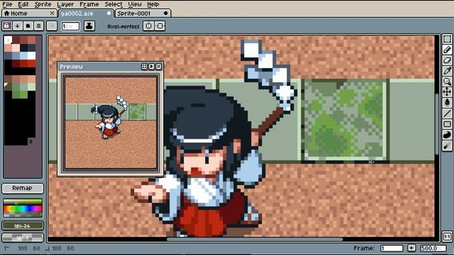 [Game Art] Pocky and Rocky ( Kiki KaiKai ) смотреть онлайн