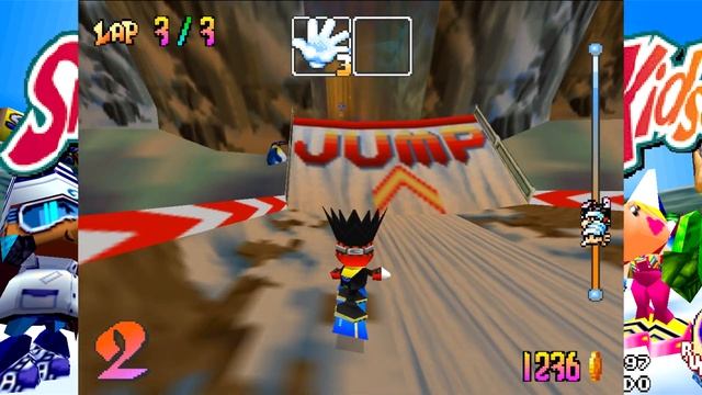 Snowboard Kids (N64) Gameplay смотреть онлайн