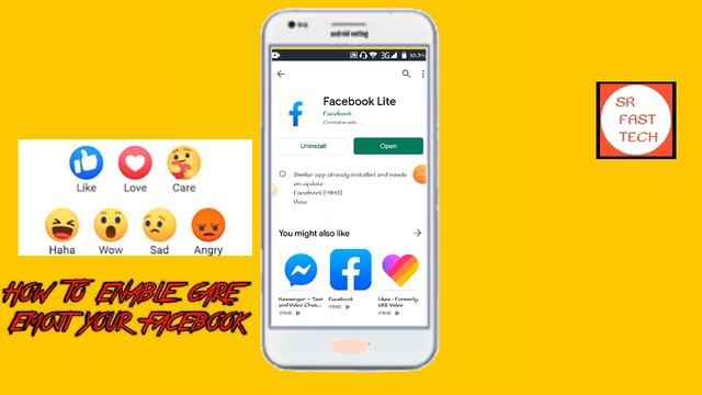 How to Enable Facebook Care react. Facebook care reaction active now.. open your Facebook care reac смотреть онлайн