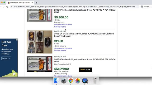 5 Kobe Bryant Sports Cards to Buy NOW Before his Documentary! смотреть онлайн