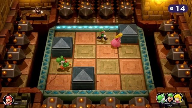 EVIL MARIO vs Yoshi, Luigi, Peach in Mario Party Superstars!! (ZXMany Mario Party Superstars mod) смотреть онлайн