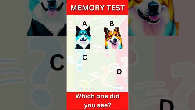 Memory Test - How good is your short term memory #shorts #ytshorts смотреть онлайн