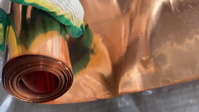 Медная фольга толщиной 100 микрон 0,1мм чистота 99,9% смотреть онлайн