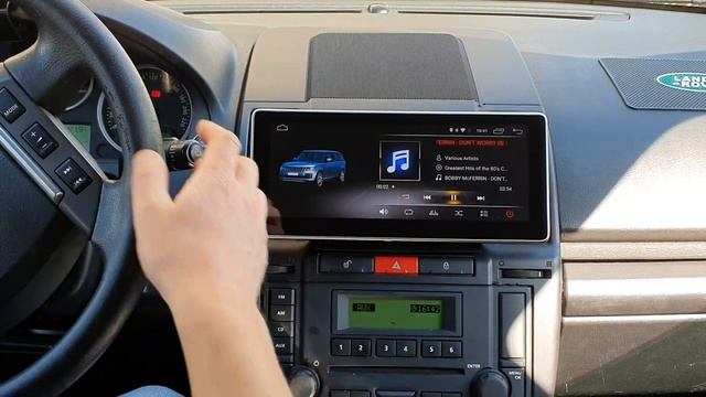 Land Rover Free Lander monitor navigatore Android смотреть онлайн