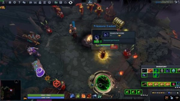 Dota 2. Reincarnation RPG. Shadow Core для крафта.