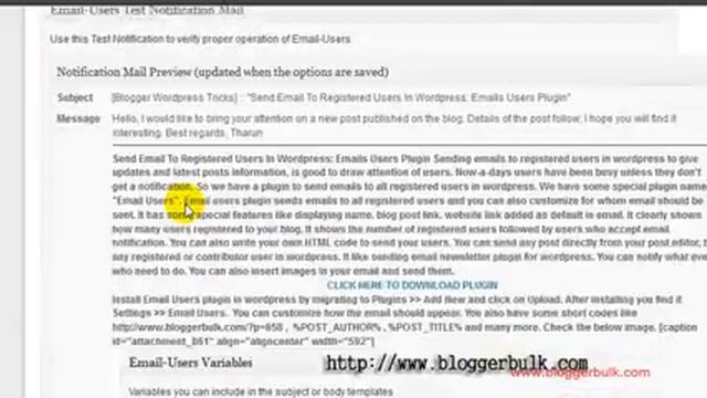 How To Send Bulk Emails to Registered Users in Wordpress смотреть онлайн