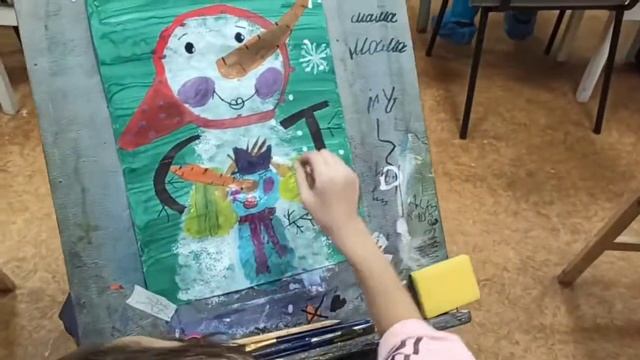 УРОКИ РИСОВАНИЯ ❄️ ⛄?"ФОТО НА ПАМЯТЬ"?☃️❄️ смотреть онлайн