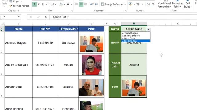 4 Menit Rumus VLOOKUP FOTO atau GAMBAR - Belajar Excel Pemula смотреть онлайн