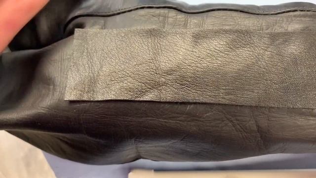 Как разгладить кожу, ремонт кожаной куртки? смотреть онлайн