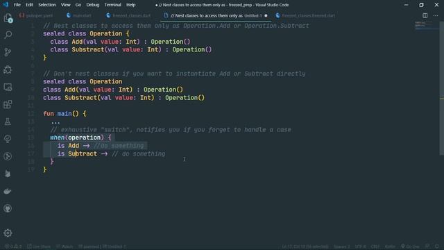 Freezed ❄ – Data Class & Union in One Dart Package смотреть онлайн