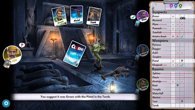 CLUEDO Настольная игра - #10 Egyptian Adventure смотреть онлайн