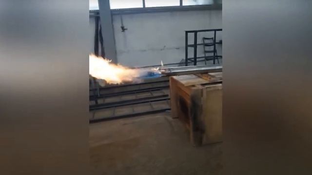 Работа горелки под давлением газа 4 кг/см. смотреть онлайн
