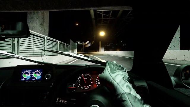 Assetto Corsa Nissan Skyline GT-R R34 Night Driving смотреть онлайн