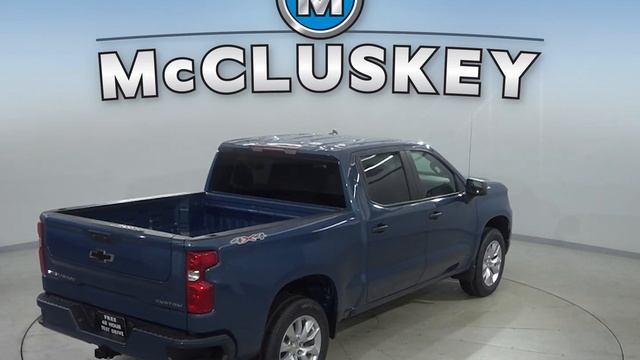 242091 NEW 2024 CHEVROLET SILVERADO 1500 CUSTOM FOUR WHEEL DRIVE CREW CAB For Sale, Test Drive смотреть онлайн