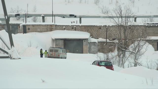 Первый спуск лавин в Хибинах смотреть онлайн