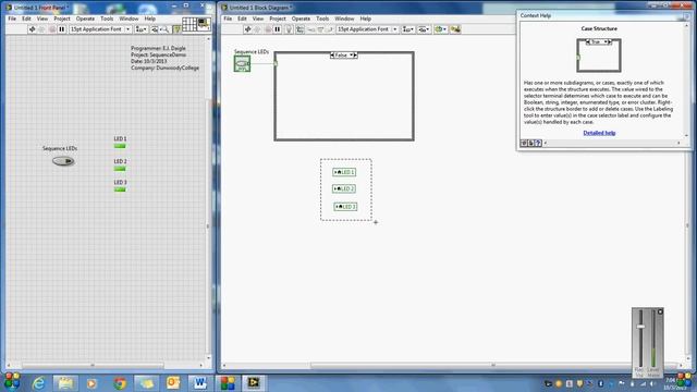 LabVIEW Sequence Structures смотреть онлайн