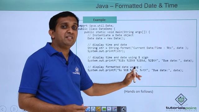 Java - Formatted Date & Time смотреть онлайн