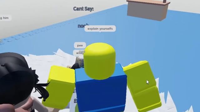 ROBLOX CANT SAY THE WORD IS HILARIOUS... смотреть онлайн