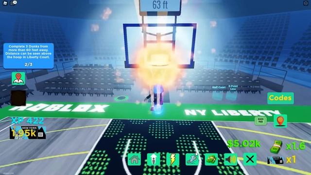 БЕСПЛАТНАЯ ОДЕЖДА, ОЧКИ, СУМКА в Роблокс | Dunking Simulator roblox | Бесплатные вещи роблокс 2022 смотреть онлайн