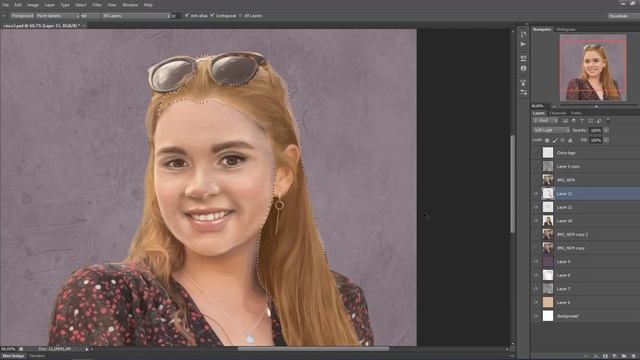 Digital Painting with Wacom || Photoshop Painting смотреть онлайн