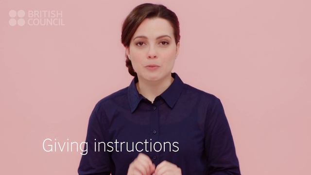 How to give instructions in English смотреть онлайн