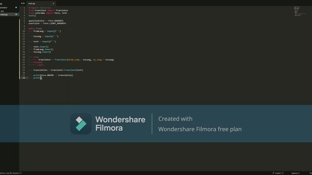 Translator On Python смотреть онлайн