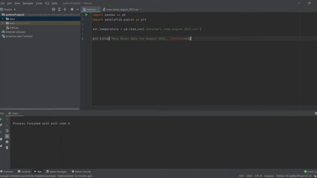 Python Quick Tutorial - Create Data Graph by Importing CSV File смотреть онлайн