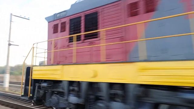 ЧМЭ3-2764 следует резервом на Шпалопропитку смотреть онлайн