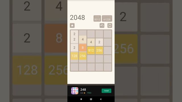 Number puzzle Game 2048 5x5 Gameplay | Mobile Gamemobilegame смотреть онлайн