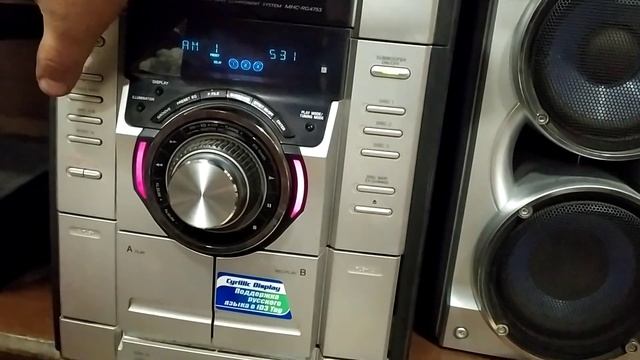 музыкальный центр Сони