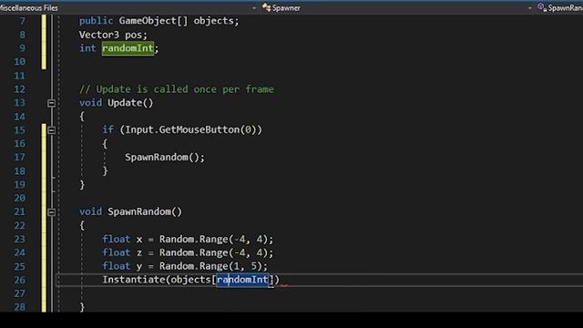 Unity Basics: Random.Range() смотреть онлайн