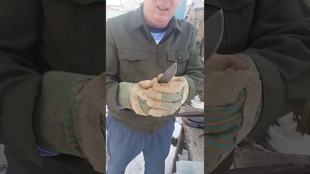 Тест на жесткость стали ножей разной закалки. смотреть онлайн