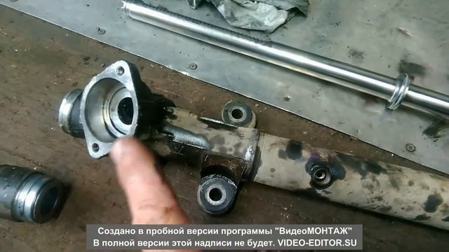 снятие и ремонт рулевой рейки Toyota Carina E не снимая балки смотреть онлайн