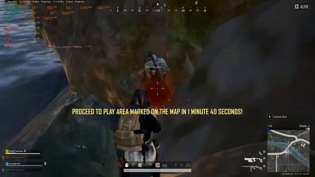 PUBG (Erangel) AMD Ryzen 5 2400G Vega 11 16GB Single Channel 1080p Very Low DX11 Enhanced смотреть онлайн