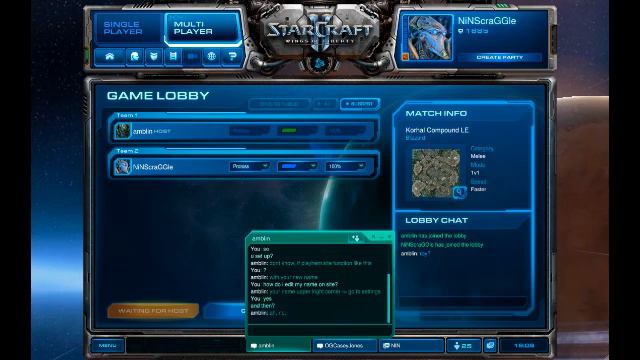 Starcraft 2 - Streaming 1v1 Ladder Gold League :D - 3 / 9 смотреть онлайн
