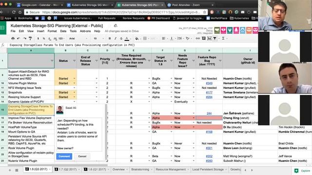 Kubernetes SIG Storage 20170720 смотреть онлайн